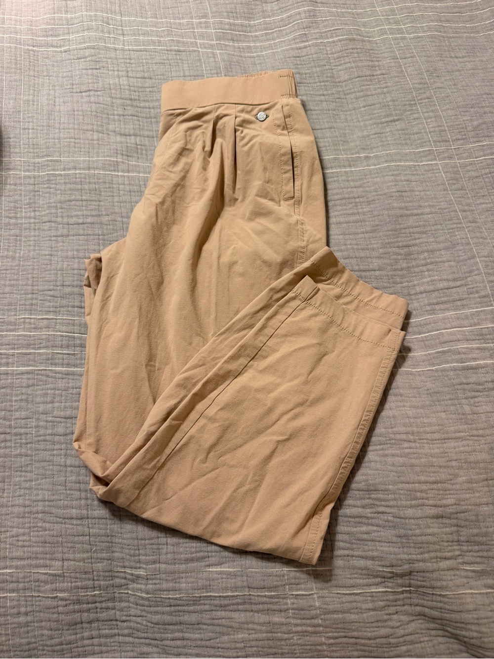 Calia Tan Khaki Trouser Pants
